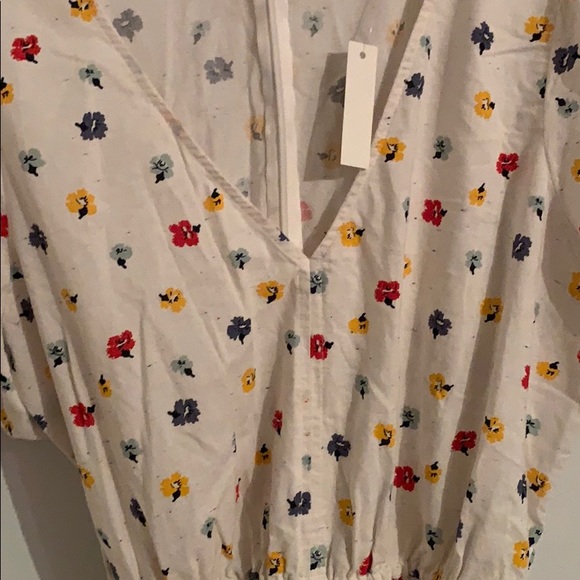 NWT Madewell floral jumpsuit - Picture 3 of 4